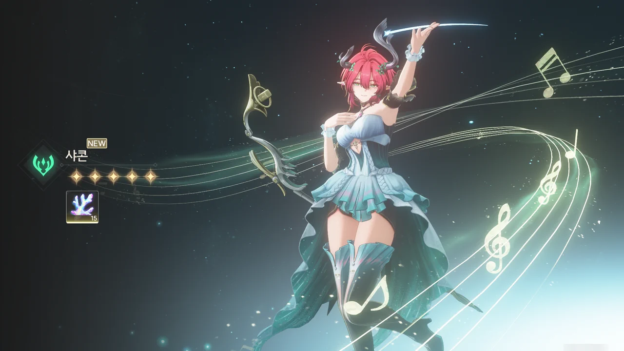 겨우 샤콘 뽑았네